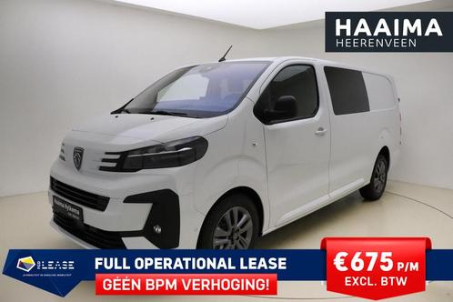 Peugeot Expert 2.0 BlueHDi S&S L3 DC 180 PK Automaat | Dubbe, Auto's, Bestelauto's, Bedrijf, Te koop, ABS, Airbags, Airconditioning