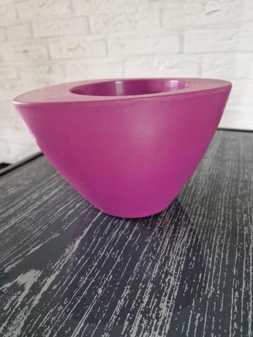 Roze kunstof orchidee bloempot  beschikbaar voor biedingen