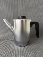 Daalderop Koffiepot mat RVS met bakelieten grepen Vintage, Ophalen of Verzenden, Gebruikt