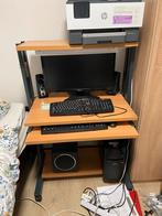 Computermeubel op wielen, Ophalen, Gebruikt, 70 tot 120 cm