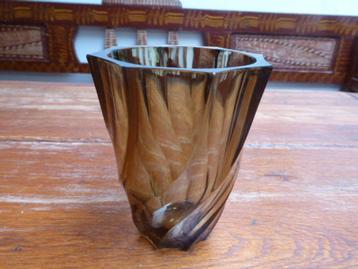 Art deco persglazen vaas, France beschikbaar voor biedingen