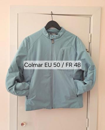 Colmar 'Strongest' aqua blauw heren donsjas maat 50 / M beschikbaar voor biedingen