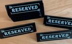 20 bordjes met gereserveerd reserved, Ophalen, Nieuw, Overige typen, Geboorte of Huwelijk