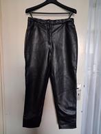 Nette nep leren broek - Maat 42/44 (L), Kleding | Dames, Zwart, Maat 42/44 (L), Ophalen of Verzenden, Zo goed als nieuw
