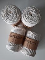 Macrame garen, Nieuw, Breien of Haken, Wol of Garen, Ophalen of Verzenden