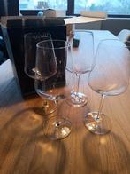 Vivo rode wijnglazen 4 stuks, Ophalen of Verzenden, Zo goed als nieuw, Overige typen