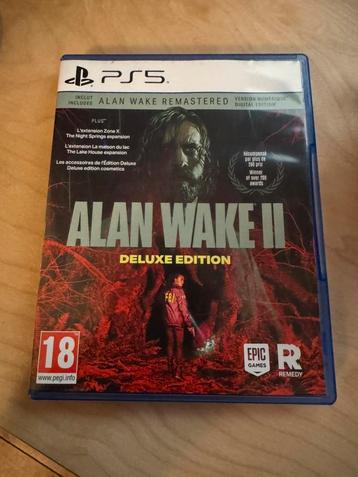 Alan wake 2 Playstation 5 - Deluxe edition beschikbaar voor biedingen