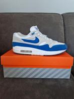Nike Air Max 1 Anniversary Royal Blue., Kleding | Heren, Schoenen, Ophalen of Verzenden, Gedragen, Blauw