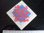 ruit sticker avro's toppop disco show logo vintage, Verzamelen, Verzenden, Zo goed als nieuw, Film, Tv of Omroep
