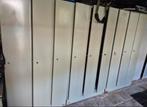 Lockerkasten, 3 deurs, L180xB90xD53, Ophalen, Gebruikt, Industrieel