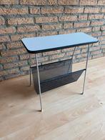 Vintage lectuurtafel krantenbak, Huis en Inrichting, Woonaccessoires | Krantenbakken en Lectuurbakken, Ophalen, Zo goed als nieuw