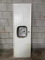 Kunststof Aanrechtblad met Spoelbak, Huis en Inrichting, Gebruikt, 50 tot 75 cm, Wit, 100 tot 150 cm