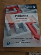 Marketing an introduction 15th edition, Pearson, Ophalen of Verzenden, Alpha, WO