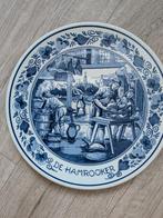 Delfts blauw bord, Ophalen