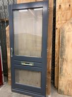 Mooie Voordeur met Dubbel Glas - 211x92cm, Doe-het-zelf en Verbouw, Deuren en Horren, 80 tot 100 cm, Ophalen of Verzenden, 200 tot 215 cm