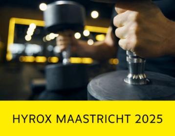Hyrox ticket, 20 sep, men single, Maastricht beschikbaar voor biedingen