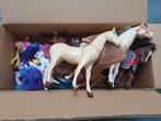 Doos vol paarden speelgoed, Ophalen of Verzenden, Gebruikt