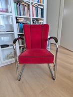 Gispen Fauteuil, Ophalen, Minder dan 75 cm, Zo goed als nieuw, Metaal