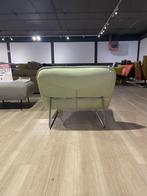 Fauteuil stoel leer groen lounge seat nieuw, Ophalen, Nieuw, Leer