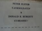 Peter Elstob Tanksoldaten & Donald R. Burgett Currahee! 1968, Boeken, Peter Elstob, Ophalen of Verzenden, Zo goed als nieuw, Tweede Wereldoorlog