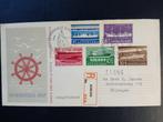 eerste dag envelop E29 zomerzegels 1957, Ophalen of Verzenden, Beschreven, Nederland