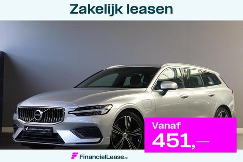 Volvo V60 2.0 T6 Recharge AWD Inscription Leder Stoelverwarm, Auto's, Volvo, Bedrijf, Lease, Financial lease, V60, ABS, Achteruitrijcamera