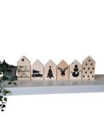 Houten huisjes - Kerst, Lelystad, Nieuw, Troubadot, Ophalen of Verzenden