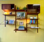 Royal System Poul Cadovius Wandkast Teak Jaren 60, Gebruikt, 200 cm of meer, Teakhout, Ophalen of Verzenden