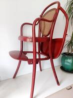 Thonet webbing kinderstoel bendwood hout rood omklap tafel, Ophalen