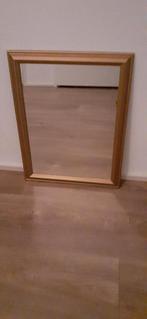 goud kleurige spiegel, Huis en Inrichting, Woonaccessoires | Spiegels, Ophalen, Minder dan 50 cm, Zo goed als nieuw, Minder dan 100 cm