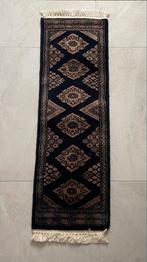 KARACHI Loper zwart/donkerblauw - 94x30cm, Minder dan 50 cm, Gebruikt, 50 tot 100 cm, Zwart