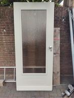 Gebruikte Voordeur met Glas, Doe-het-zelf en Verbouw, Deuren en Horren, Ophalen, Gebruikt, 200 tot 215 cm, Glas
