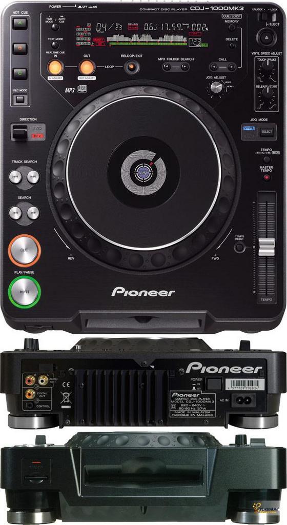 Te koop: 2x Pioneer CDJ-1000MK3 – professionele DJ spelers, Muziek en Instrumenten, Dj-sets en Draaitafels, Gebruikt, Draaitafel