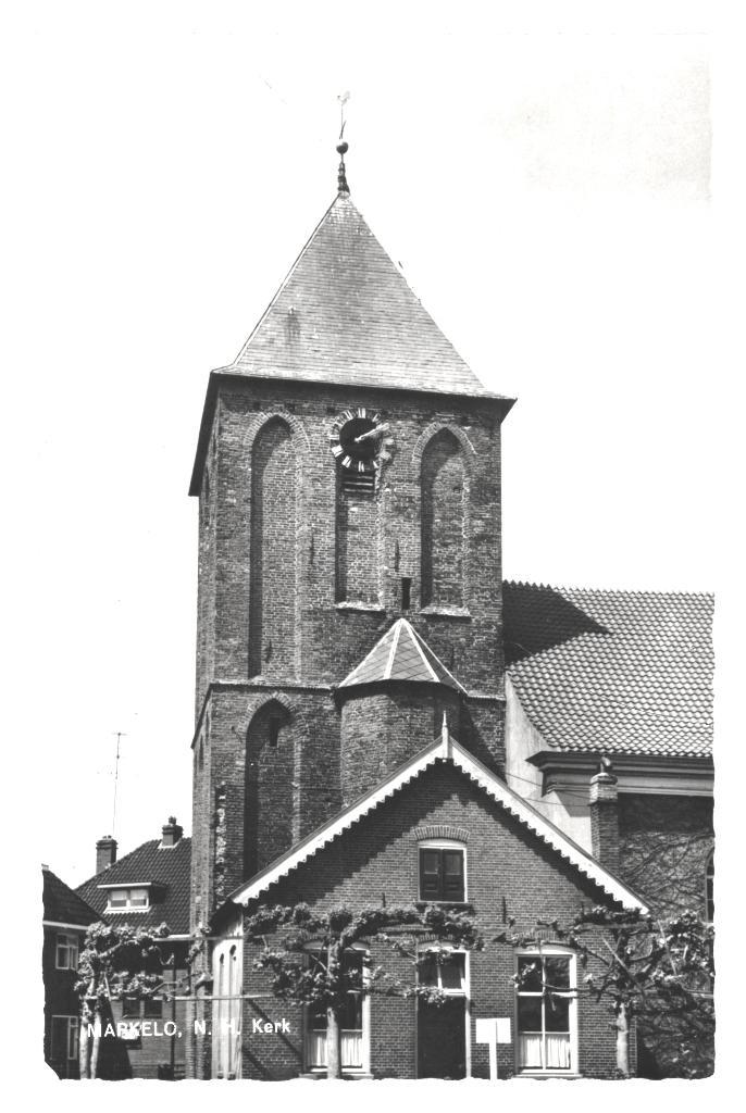 944555 Markelo 1964 Ov Ned Herv Kerk Leuke oude kaart Onbesc, Verzamelen, Ansichtkaarten | Nederland, Ongelopen, Overijssel, 1960 tot 1980