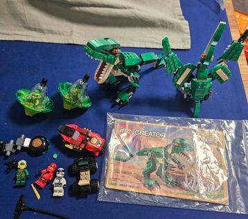 Lego Partij Ninjago, Spiderman, Creator & Dino's beschikbaar voor biedingen