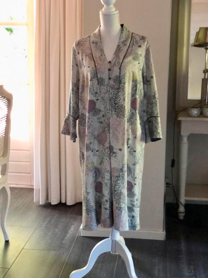 Noa Noa Jurk / Kimono / 44, Kleding | Dames, Jurken, Zo goed als nieuw, Maat 42/44 (L), Blauw, Onder de knie, Ophalen of Verzenden