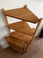 Ikea RÅGRUND Wash-basin/corner shelf, bamboo, 34x60 cm, Ophalen, Zo goed als nieuw