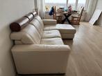 Natuzzi lederen bank moet 14–02 weg zijn, Ophalen, Gebruikt, Vierpersoons of meer
