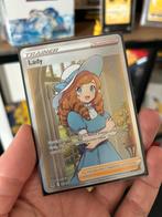 Lady Trainer - Pokémon Kaart - Lost Origin, Ophalen of Verzenden, Zo goed als nieuw, Losse kaart, Foil