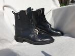 Stoere zwarte lage laarzen mt 38 merk Zara, ., Zwart, Lage of Enkellaarzen, Ophalen of Verzenden