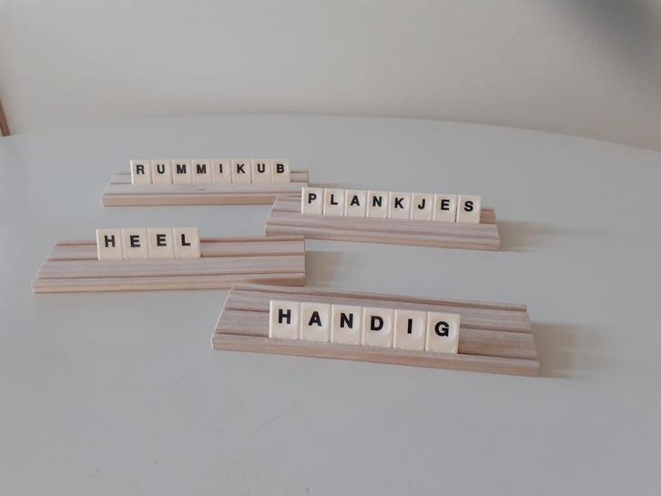 rummikub plankjes voor kleinen stenen, Hobby en Vrije tijd, Gezelschapsspellen | Kaartspellen, Nieuw, Drie of vier spelers, Ophalen of Verzenden