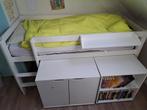 Halfhoogslaper Pino, Kinderen en Baby's, Kinderkamer | Bedden, Ophalen, 85 tot 100 cm, Hoogslaper of Stapelbed, Zo goed als nieuw