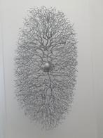 Brand van Egmond Hollywood Plafondlamp. 60x120cm, Ophalen, Gebruikt, Glas, Minder dan 50 cm