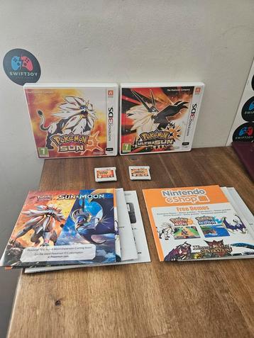 Pokemon Sun & Ultrasun  beschikbaar voor biedingen