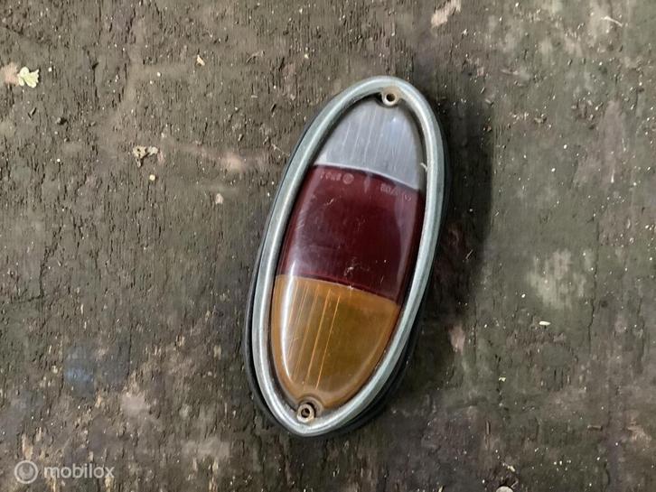 Volvo amazon achterlicht glas en chrome rand 672426 667678, Auto-onderdelen, Verlichting, Gebruikt, Ophalen of Verzenden