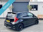 Nissan Note 1.2 Black Edition|RIJKLAAR|NAV|T.HAAK|CRUISE|PDC, Navigatiesysteem, Stof, Met garantie (alle), Zwart