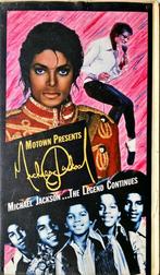 Michael Jackson - The Legend Continues (VHS), Alle leeftijden, Ophalen of Verzenden, Gebruikt, Muziek en Concerten