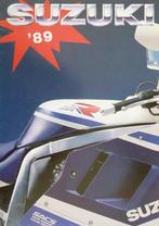 Folder SUZUKI Modellen 1989, Ophalen of Verzenden, Suzuki