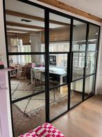 Stalen deuren / Taatsdeuren, openslaande deuren zwart, Ophalen, Deurkozijn, 225 cm of meer, Zo goed als nieuw