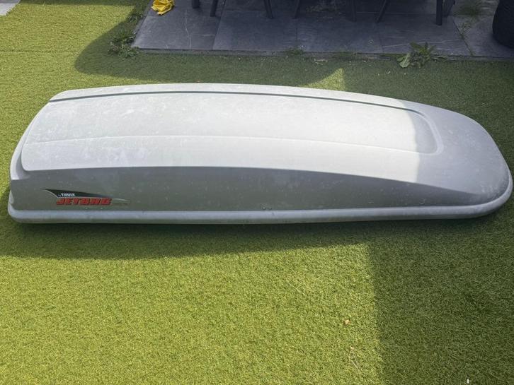 Thule liberty 700 dakkoffer + Atera dakdragers, Auto diversen, Dakkoffers, Gebruikt, Ophalen